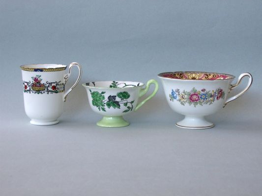 GAINSBOROUGH Shelley Cups (Tall,Demi,Tea)